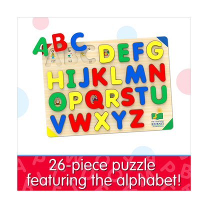 Eco Alphabet Adventure Lift & Learn Puzzle - 26 Pc