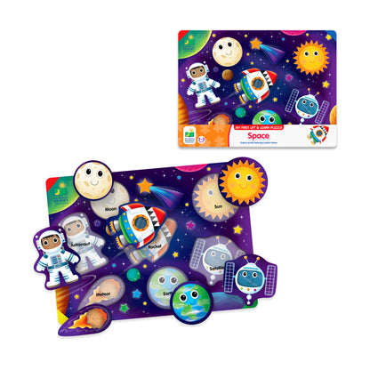 My First Lift & Learn Space Exploration Puzzle - 8 pc