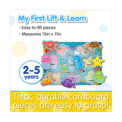 My First Lift & Learn Under the Sea Puzzle - 8 pcs