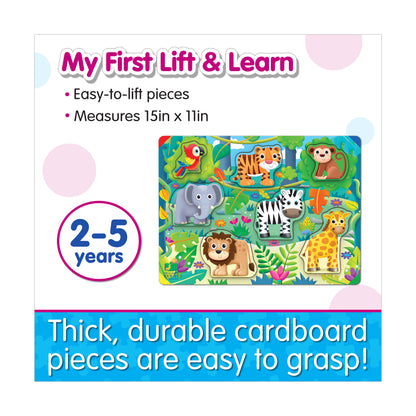 My First Lift & Learn Jungle Adventure Puzzle - 7 pc