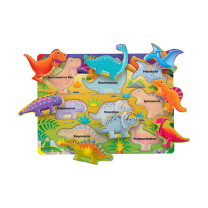 My First Lift & Learn Dinosaur Puzzle - 8 pcs