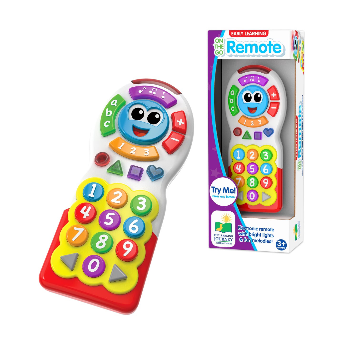 Little Genius On-the-Go Interactive Remote Toy for Early Learners