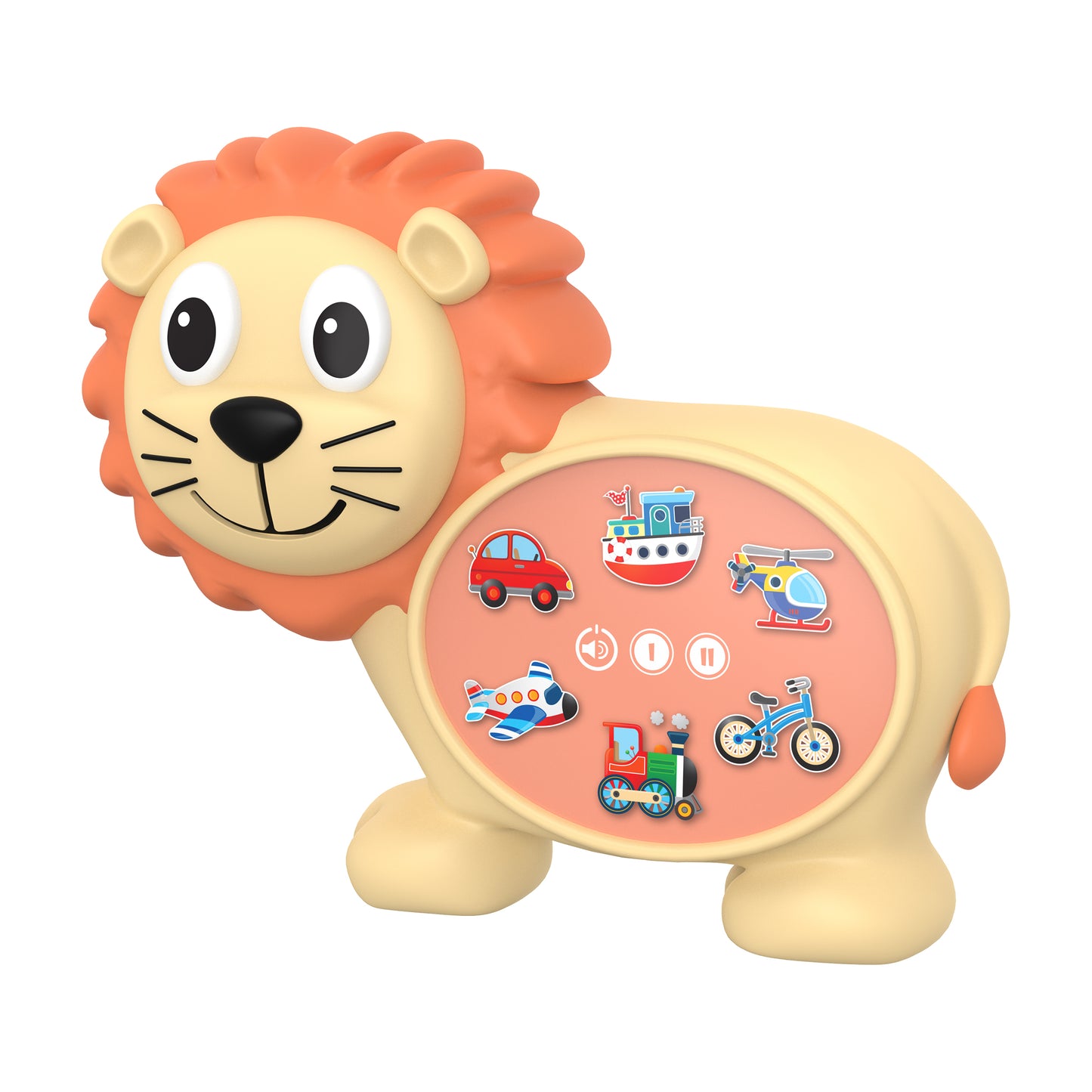 Early Learning On-the-Go Lion Interactive Vehicle Learning Toy