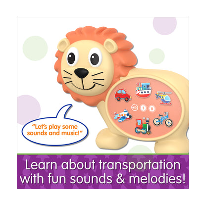 Early Learning On-the-Go Lion Interactive Vehicle Learning Toy