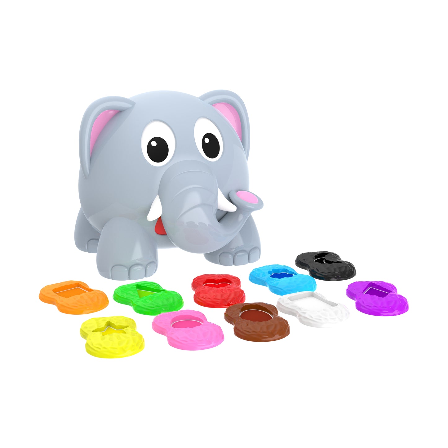 Learn with Me - Shapes Elephant - Interactive Educational Toy