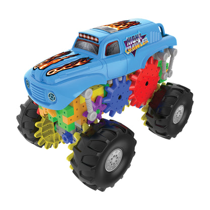 Techno Gears Night Crawler Monster Truck Building Set - 60+ Pieces