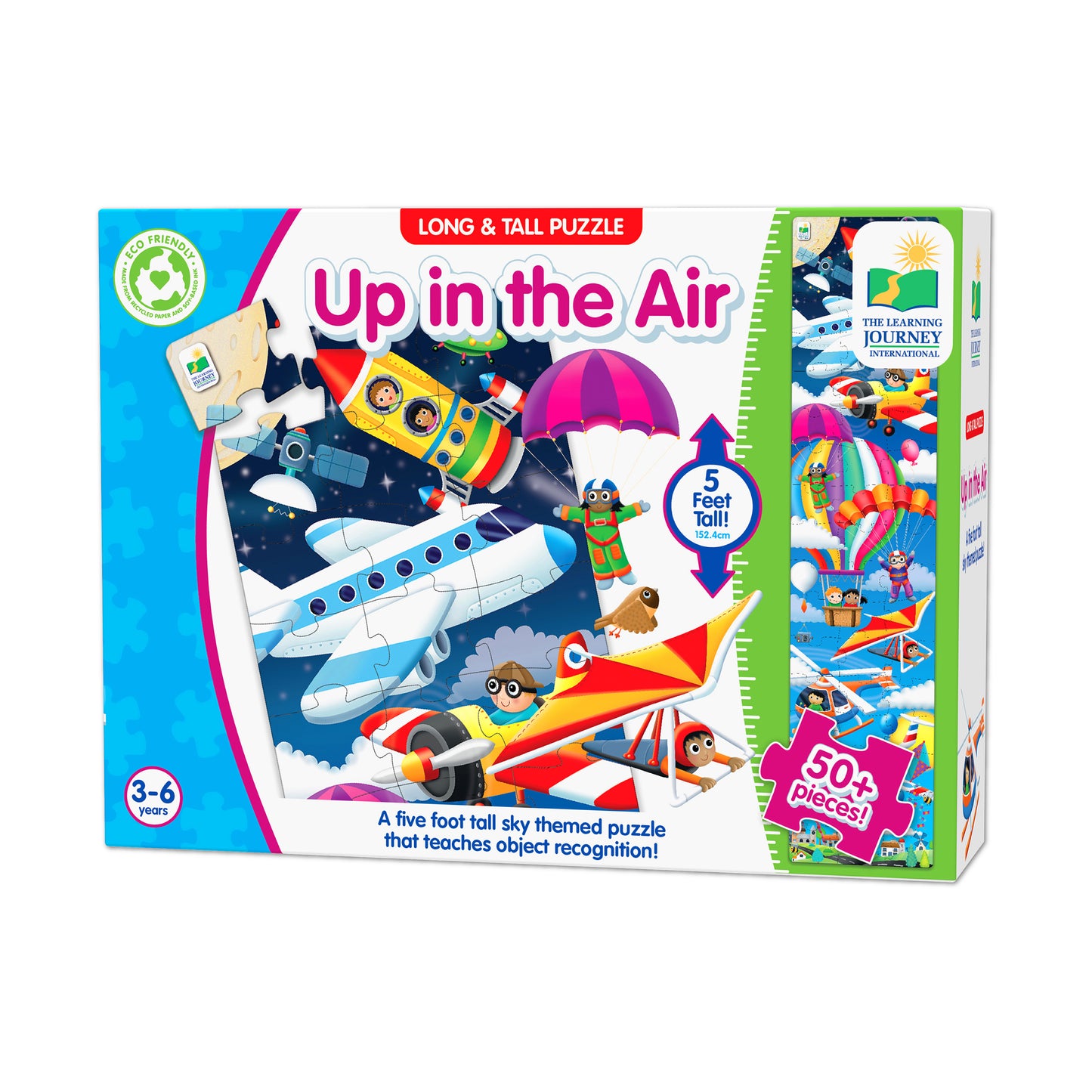 Sky-High Adventure Floor Puzzle - Up in the Air - 51 pc