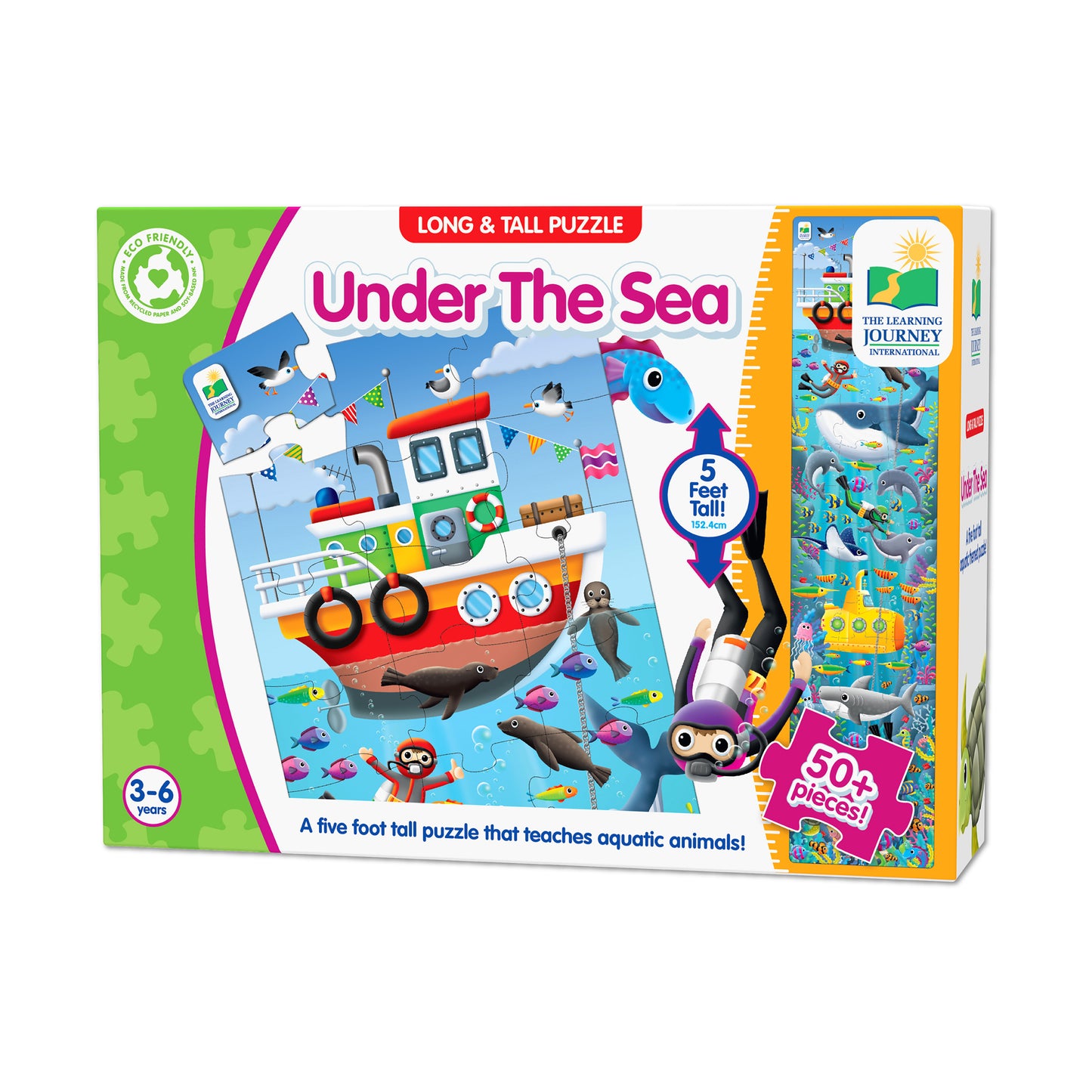 Under The Sea Floor Puzzle - 51 pc