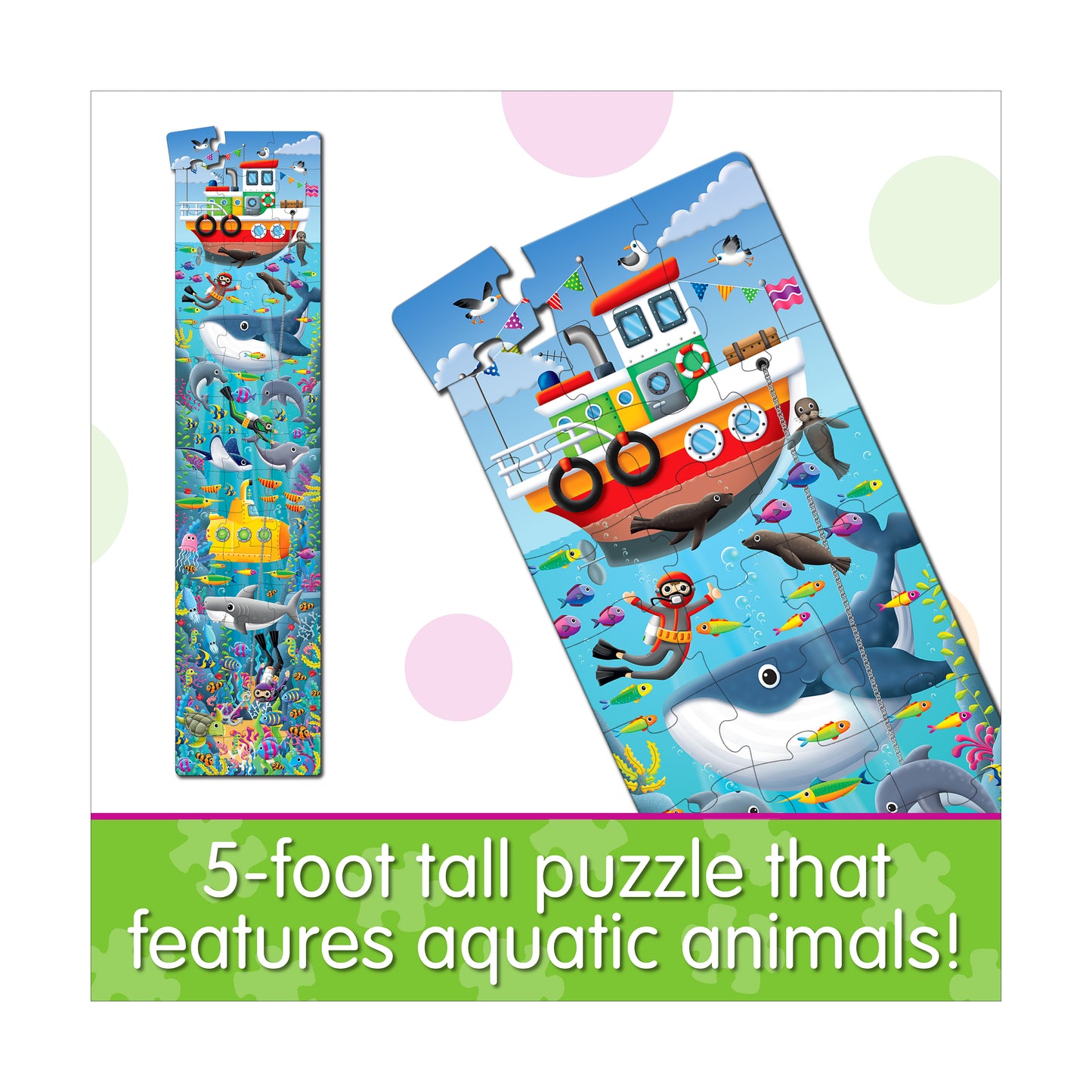 Under The Sea Floor Puzzle - 51 pc