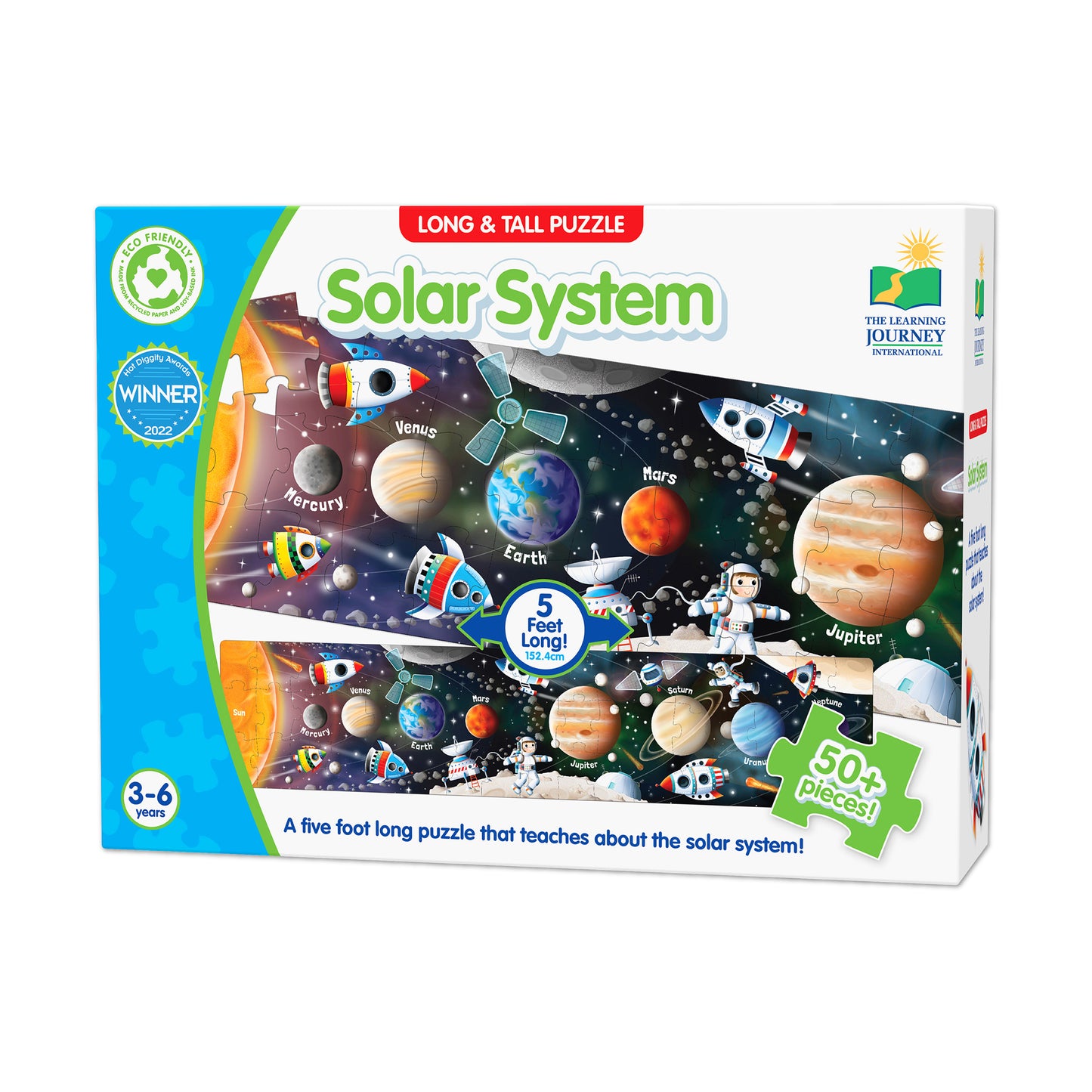 Cosmic Explorer Solar System Floor Puzzle - 51 pc