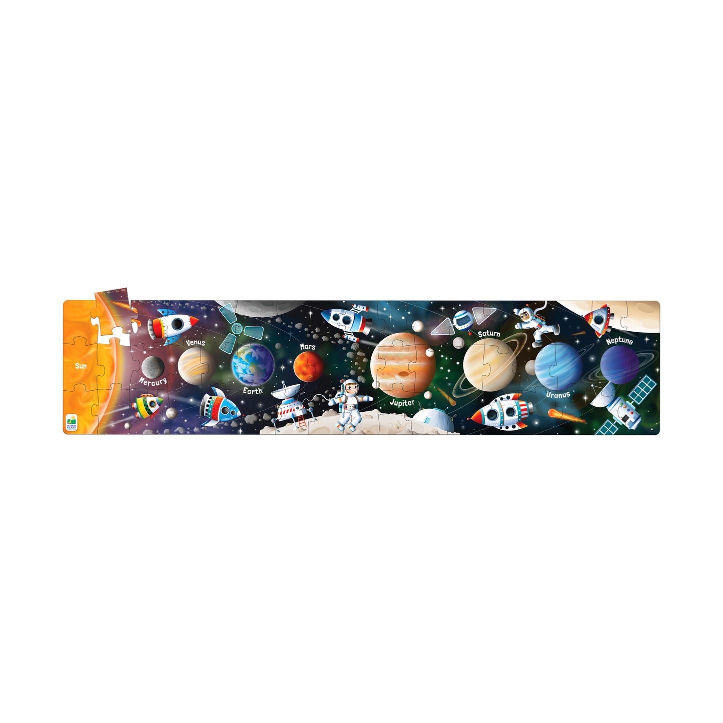 Cosmic Explorer Solar System Floor Puzzle - 51 pc