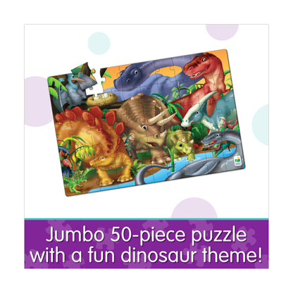 Dinosaur Expedition 50-Piece Jumbo Floor Puzzle