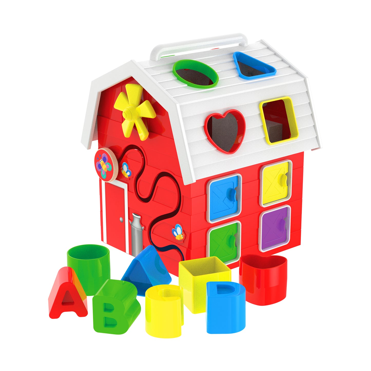 Early Learning Farm Activity Cube - Interactive Educational Toy