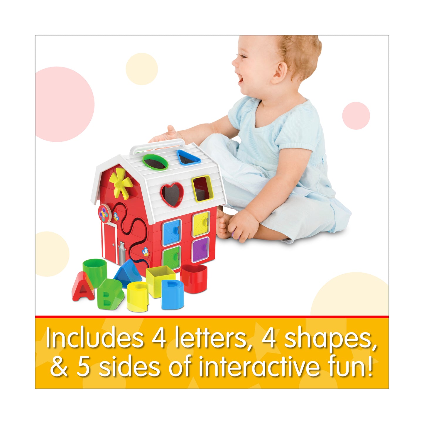 Early Learning Farm Activity Cube - Interactive Educational Toy