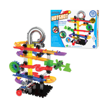 Techno Gears Marble Mania HotShot Construction Set - 116 Pieces