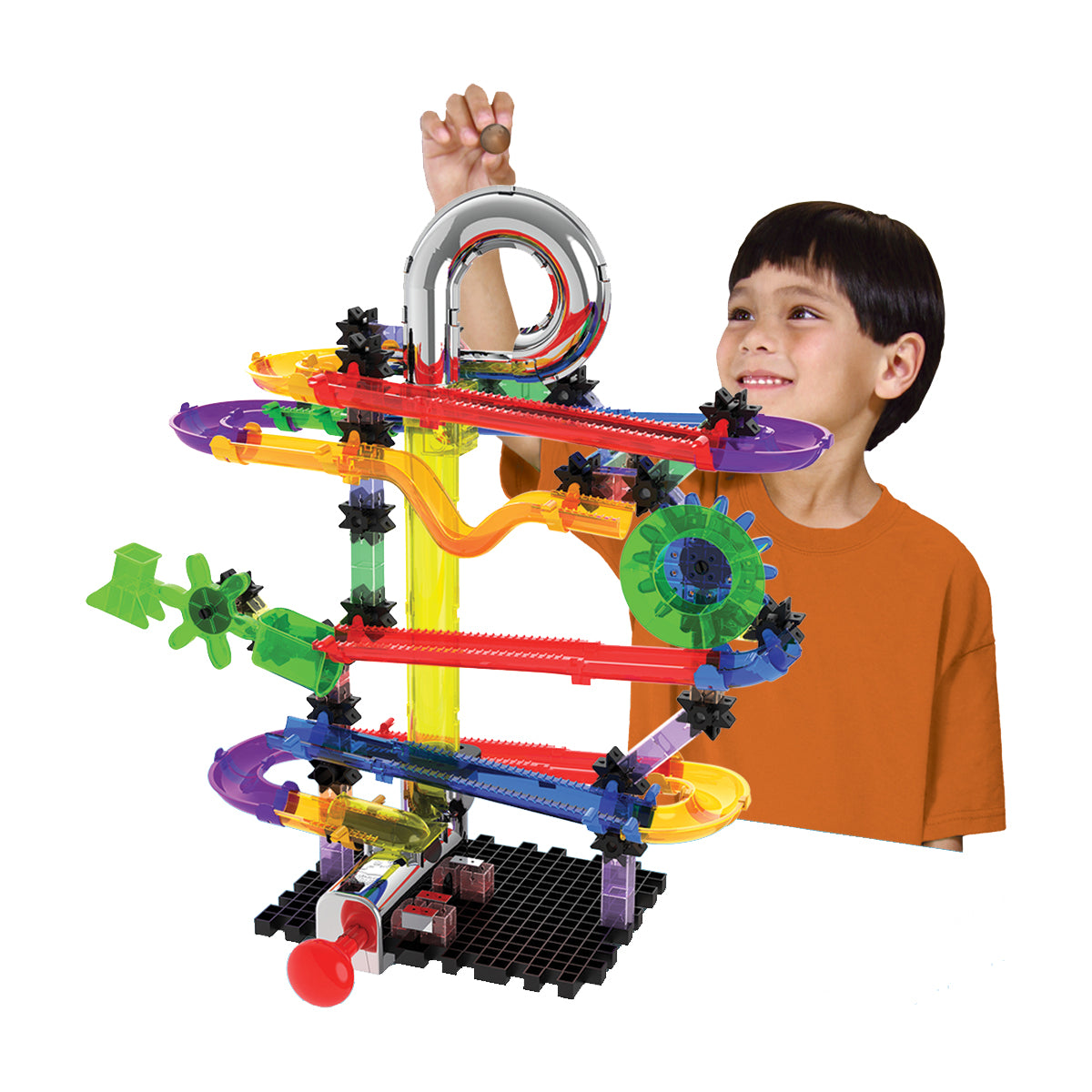 Techno Gears Marble Mania HotShot Construction Set - 116 Pieces