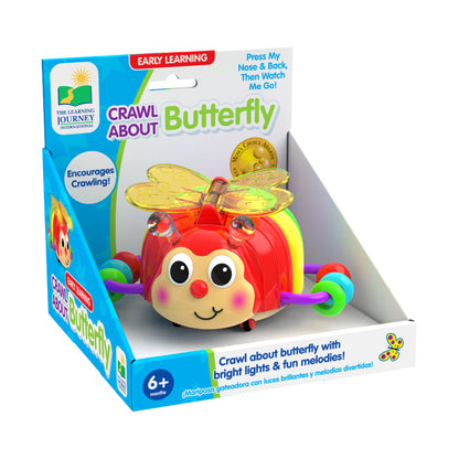 Early Learning Crawl-About Butterfly – Interactive Infant Toy