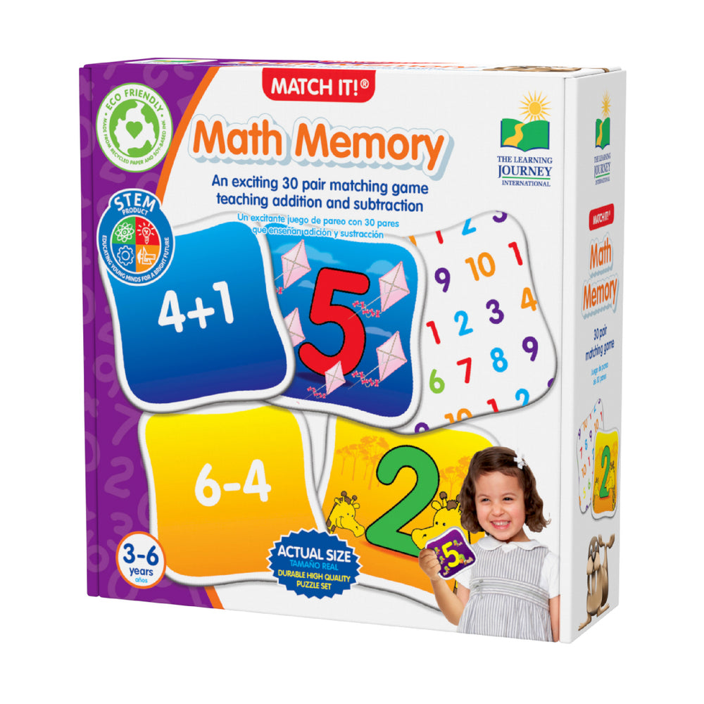 Match It! Math Memory - Educational Counting and Sorting Game