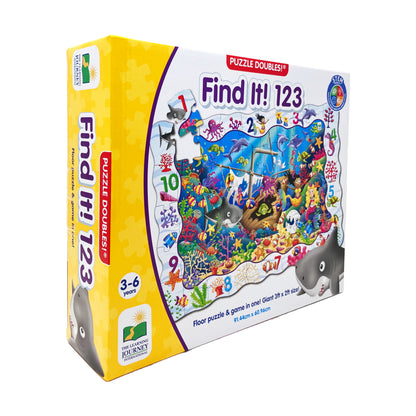 Puzzle Doubles! Find It Underwater Adventure - 50 pc