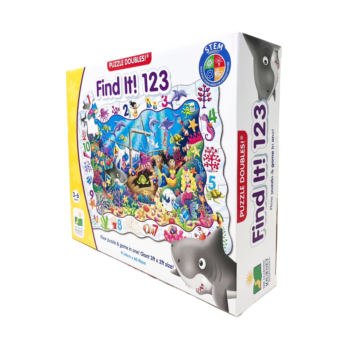 Puzzle Doubles! Find It Underwater Adventure - 50 pc