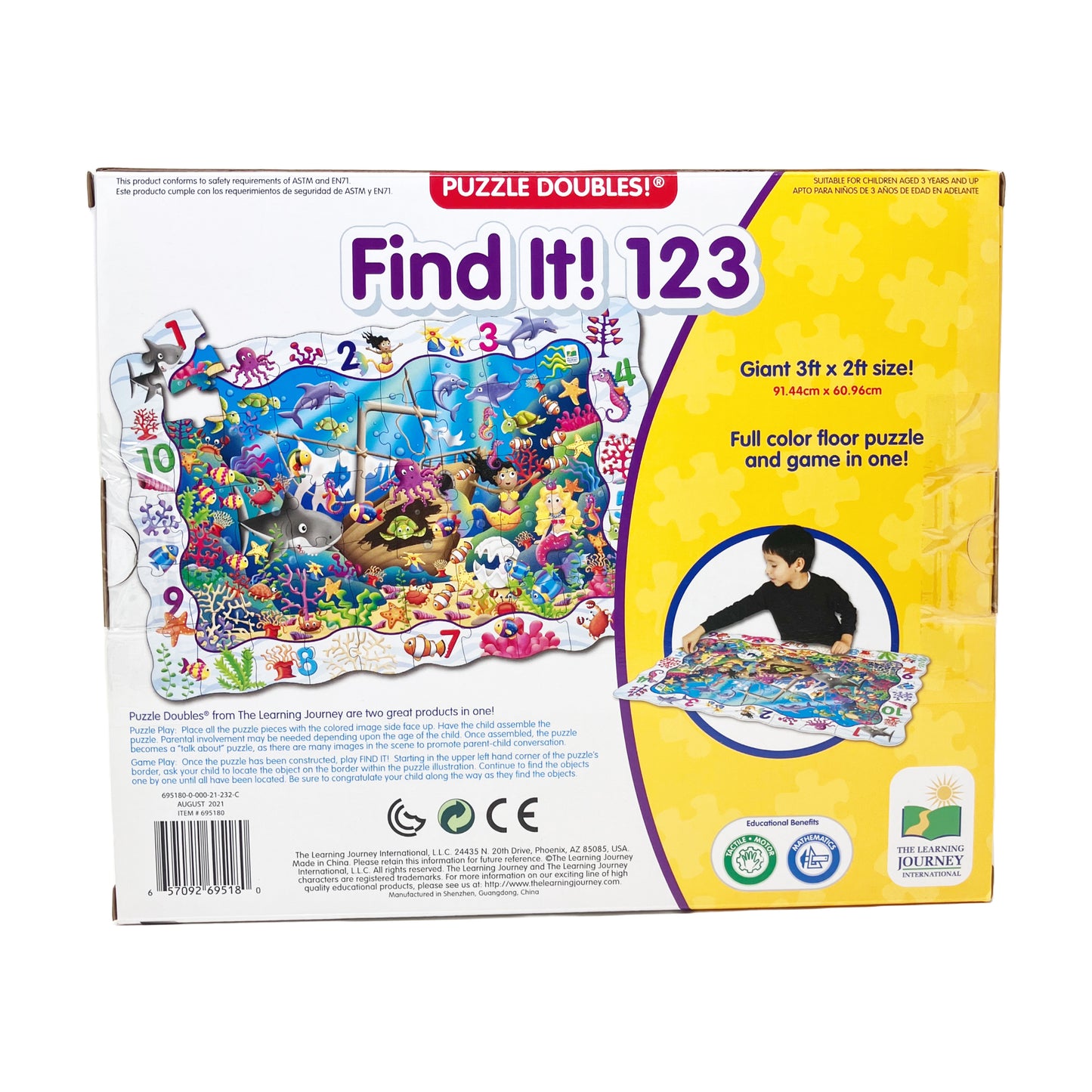 Puzzle Doubles! Find It Underwater Adventure - 50 pc