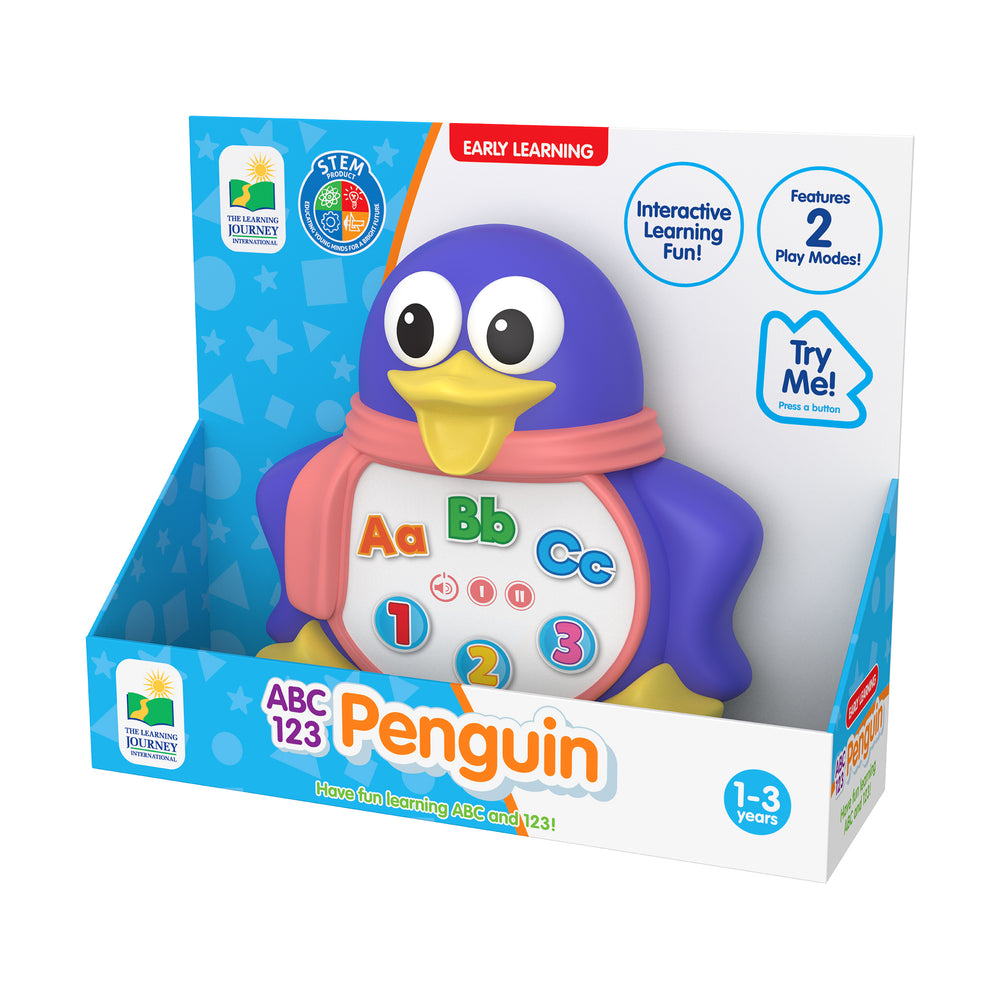 Early Learning ABC 123 Penguin - Interactive Educational Toy