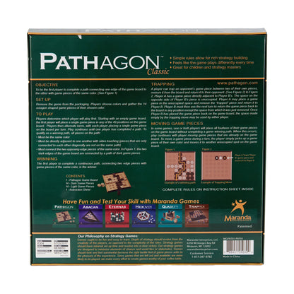 PATHAGON Classic Strategy Wooden Board Game