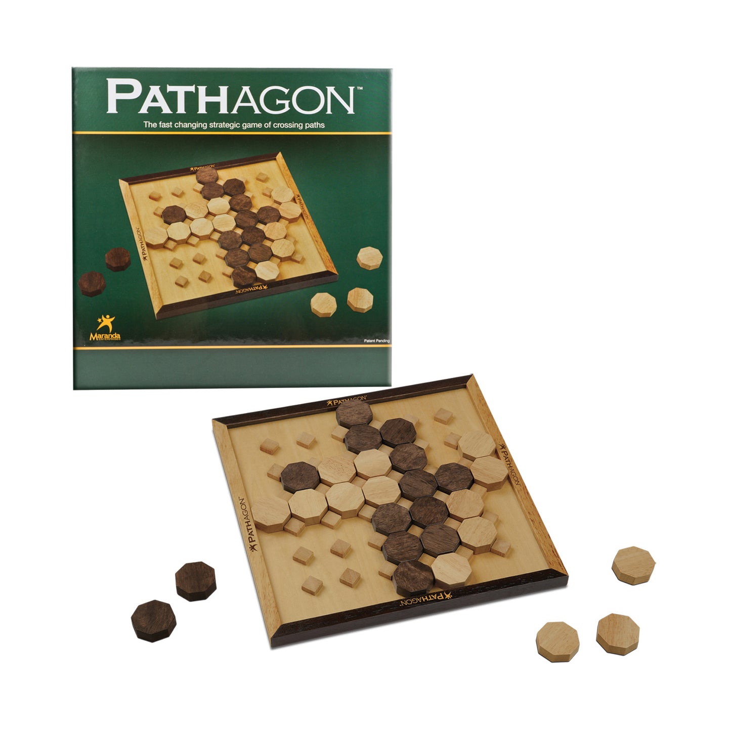 PATHAGON Classic Strategy Wooden Board Game