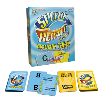 Speedy Recall DoubleTake: Fast-Paced Word Challenge Game