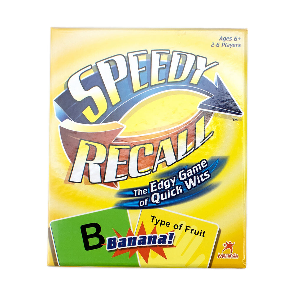 Speedy Recall Fast-Paced Memory Card Game