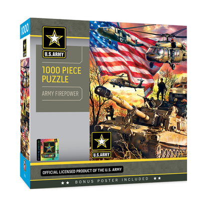 MasterPieces U.S. Army Firepower Jigsaw Puzzle - 1000 pc