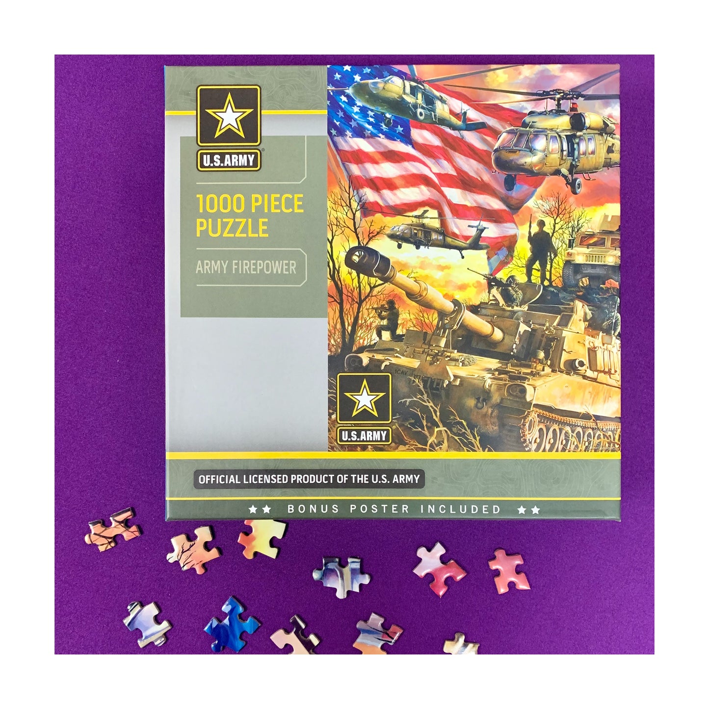 MasterPieces U.S. Army Firepower Jigsaw Puzzle - 1000 pc