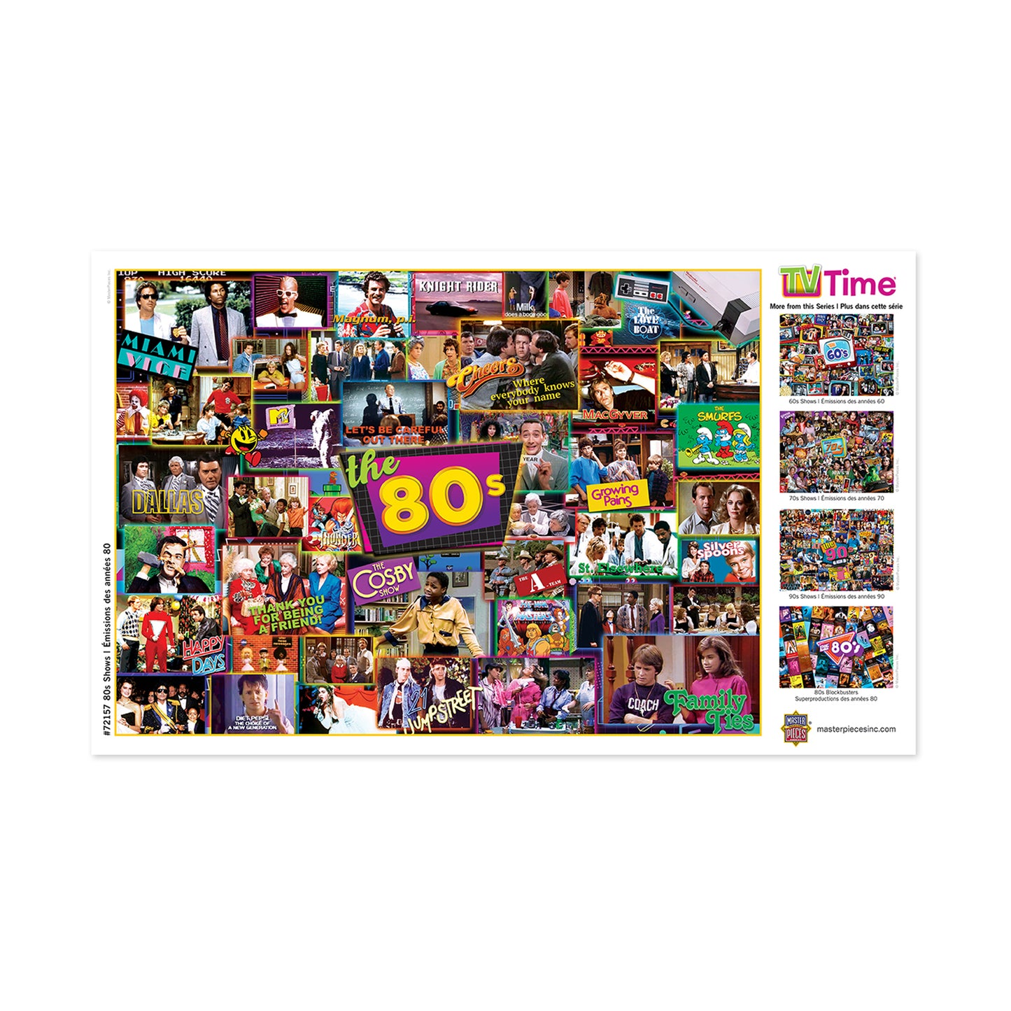 Retro TV Hits Jigsaw Puzzle - 1000 pc