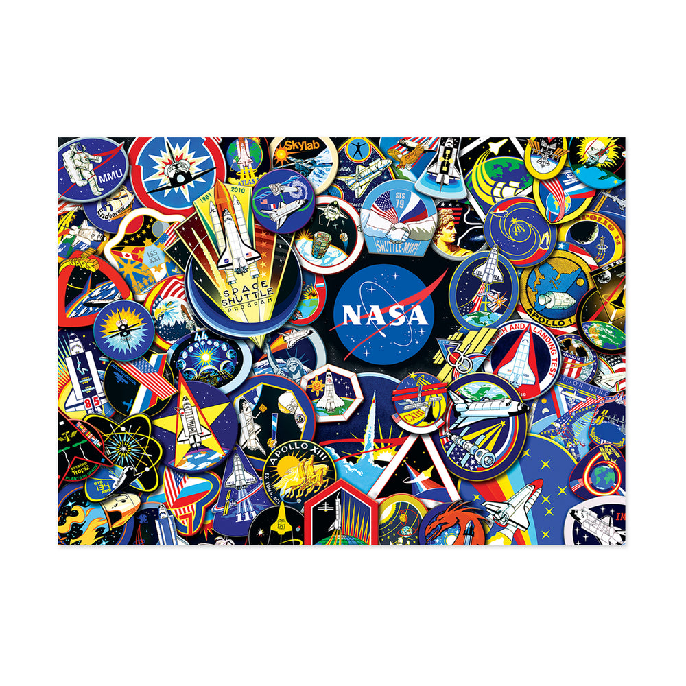 NASA - The Space Missions: 1000-Piece Puzzle Extravaganza