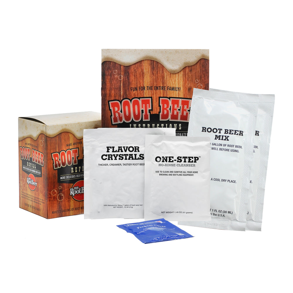 Root Beer Refill Kit: Home Brewing Fun for All!