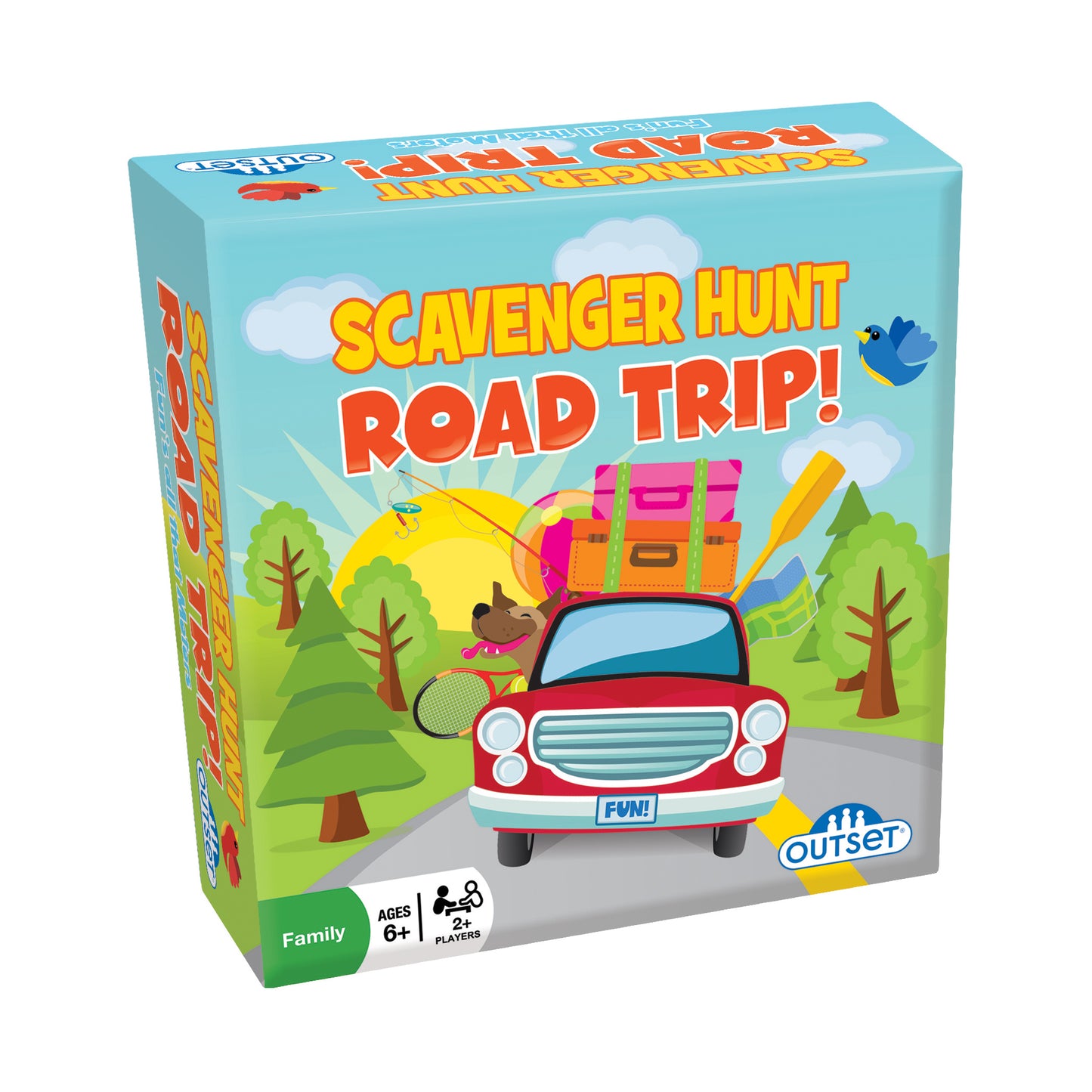 Scavenger Hunt Road Trip! Family Card Game