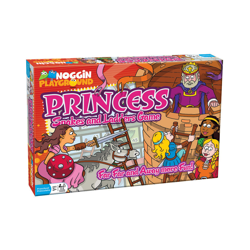 Princess Snakes and Ladders Rescue Adventure Board Game