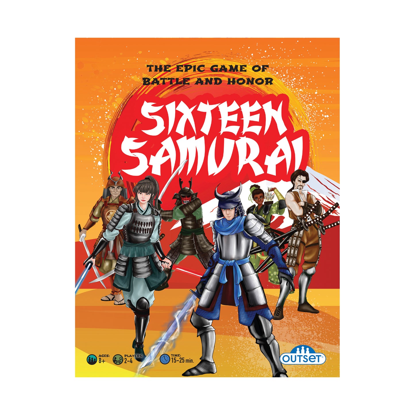 Sixteen Samurai: Epic Battles Card & Dice Game