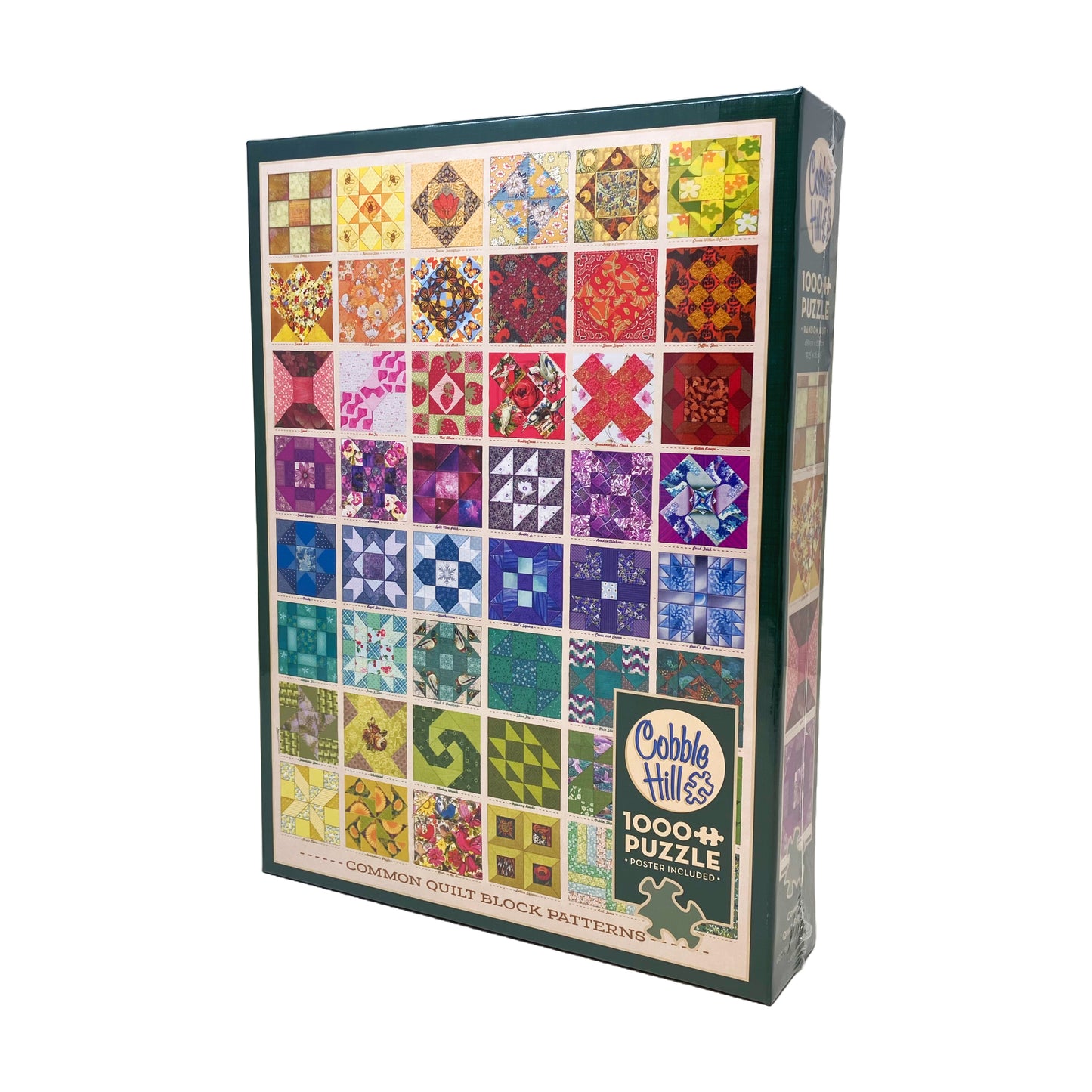 Cobble Hill Common Quilt Blocks Jigsaw Puzzle - 1000 pc