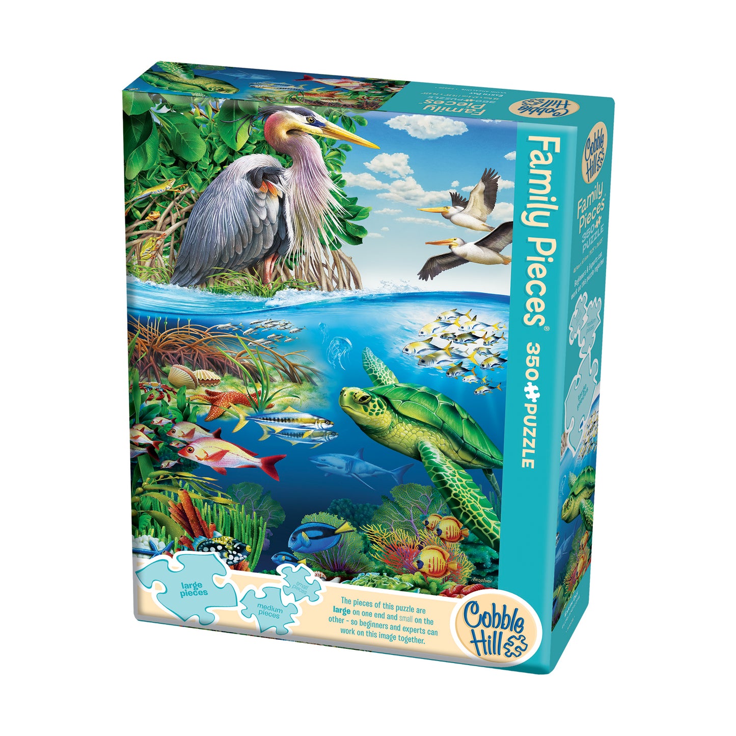 Cobble Hill Earth Day Family Jigsaw Puzzle - 350 pc