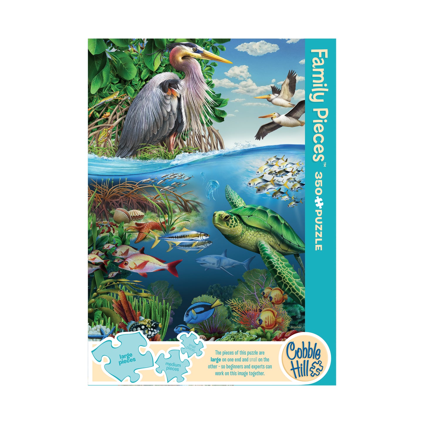 Cobble Hill Earth Day Family Jigsaw Puzzle - 350 pc