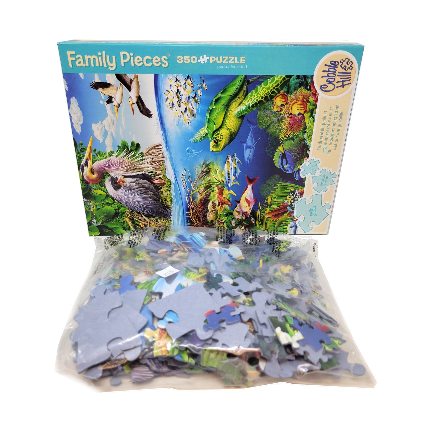 Cobble Hill Earth Day Family Jigsaw Puzzle - 350 pc