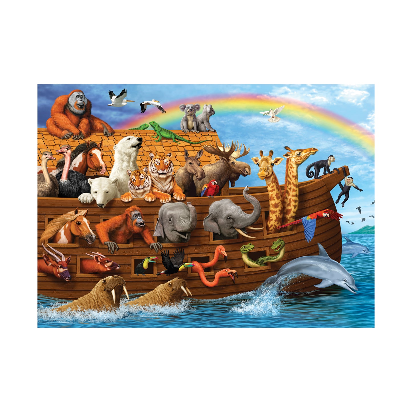 Cobble Hill Voyage of the Ark Family Puzzle - 350 pcs