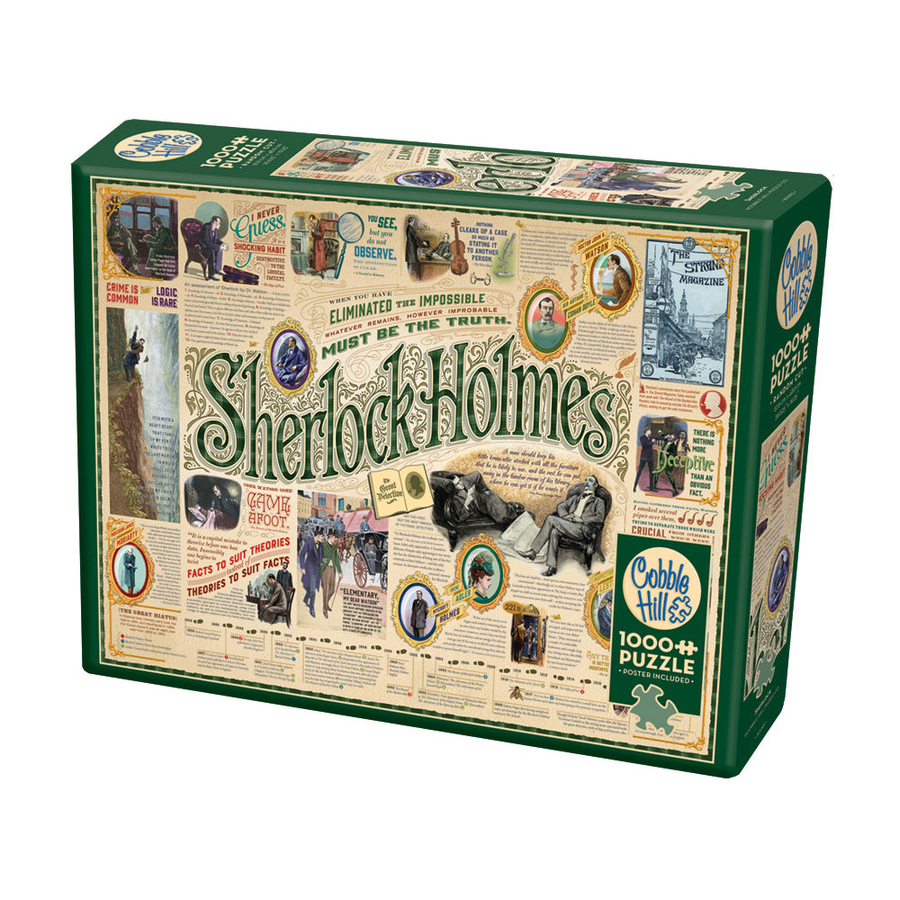 Cobble Hill Sherlock Mystery Jigsaw Puzzle - 1000 pc