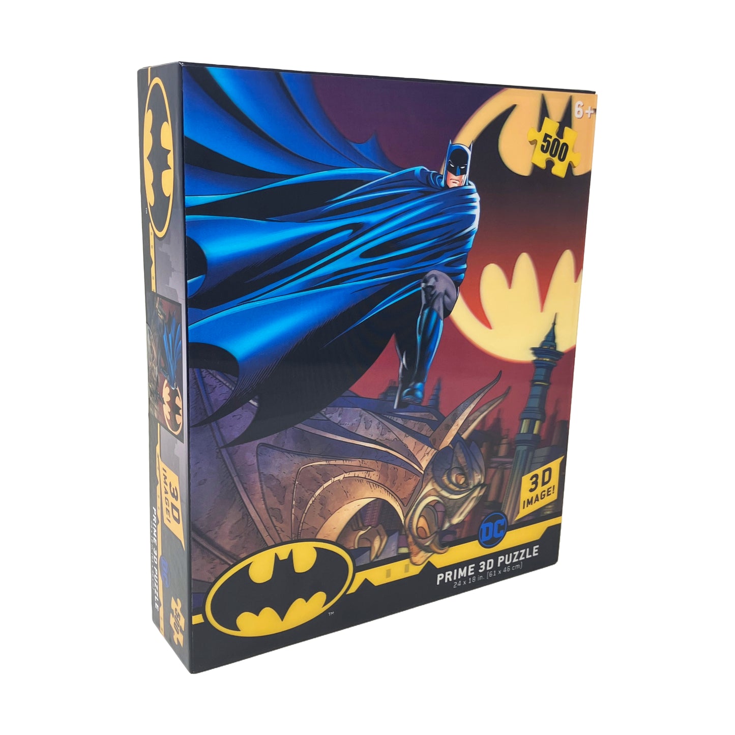 DC Comics - Batman - Bat Signal 3D Lenticular Jigsaw Puzzle: 500 Pcs