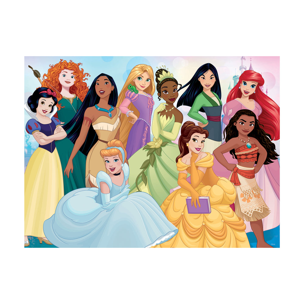 Disney Princess 3D Lenticular Jigsaw Puzzle: 200 Pcs