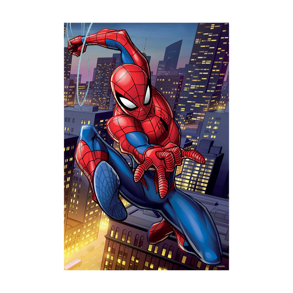 Marvel - Spider-Man 3D Lenticular Jigsaw Puzzle in a Collectible Shaped Tin: 300 Pcs