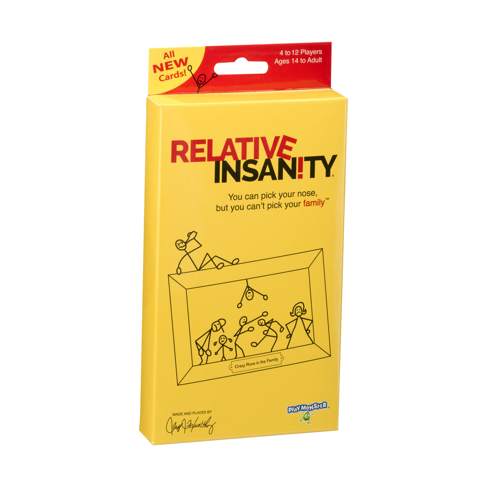 Relative Insanity Hilarity Unleashed Card Game