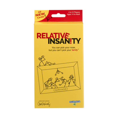 Relative Insanity Hilarity Unleashed Card Game