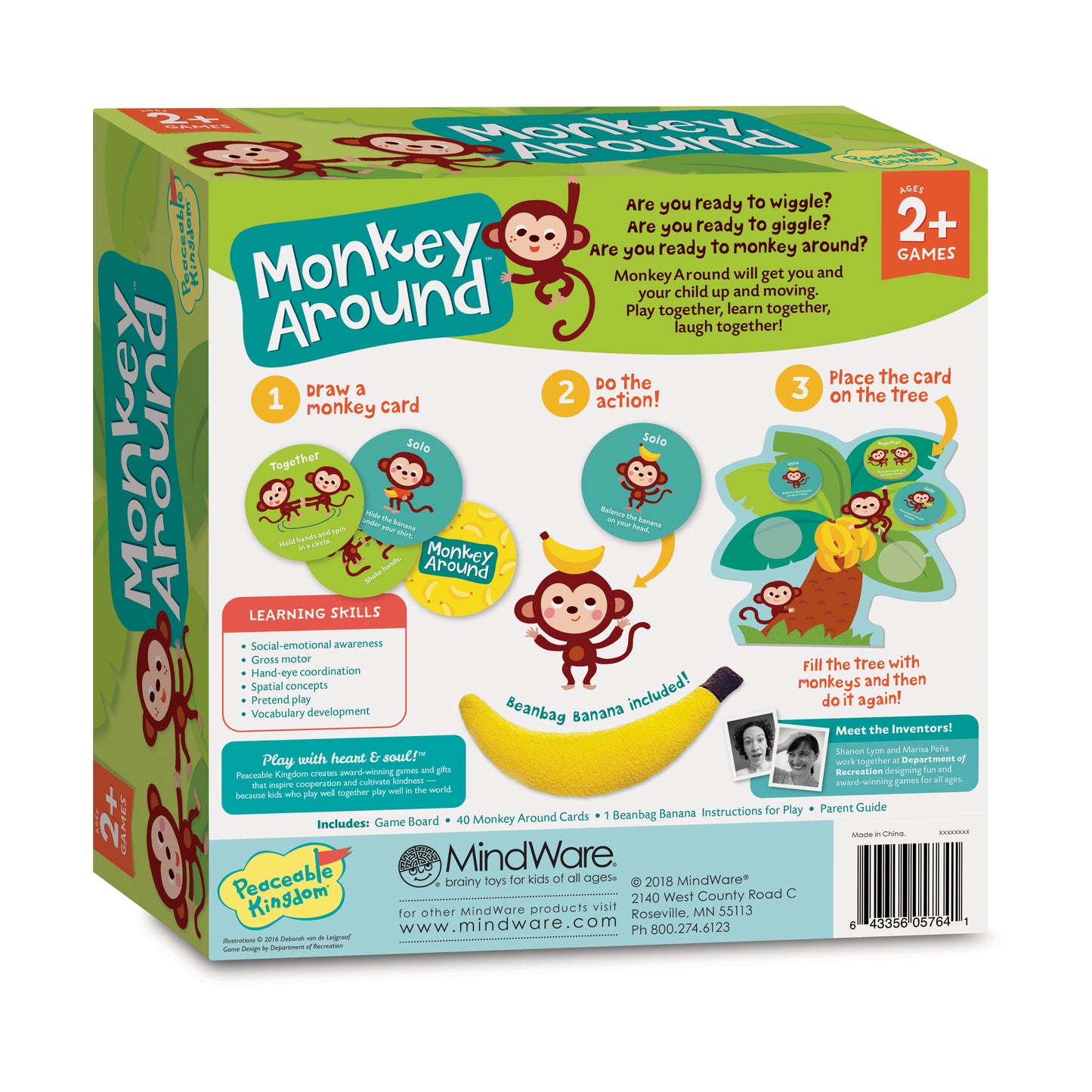 Monkey Around Toddler Movement Game